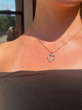 Load image into Gallery viewer, Intertwined Diamond Heart Pendant