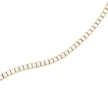 Load image into Gallery viewer, Diamond Tennis Bracelet Yellow Gold
