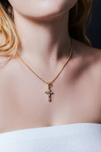 Load image into Gallery viewer, Infinity Diamond Necklace Set in 14K Yellow Gold