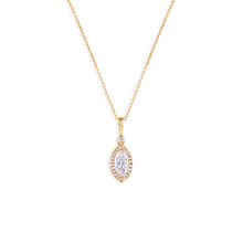 Load image into Gallery viewer, Marquise Diamond Necklace