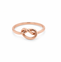 Load image into Gallery viewer, Love Knot Ring in 14K Gold