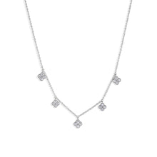Load image into Gallery viewer, Clover Diamond Neclace