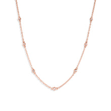 Load image into Gallery viewer, Bezel Diamond Necklace