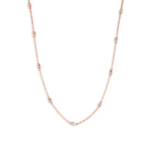 Load image into Gallery viewer, Bezel Diamond Necklace
