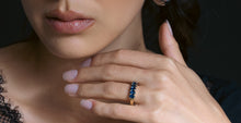 Load image into Gallery viewer, Ceylon Sapphire Band