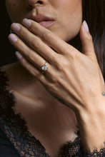 Load image into Gallery viewer, Oval Brilliant Diamond Solitaire.