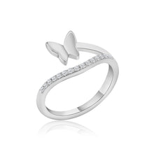 Load image into Gallery viewer, Butterfly Diamond Ring