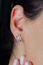 Load image into Gallery viewer, Diamond Baguette Necklace and Earrings