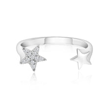 Load image into Gallery viewer, Open Star Diamond Ring