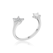 Load image into Gallery viewer, Open Star Diamond Ring