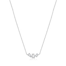 Load image into Gallery viewer, Trapezoid Diamond Necklace