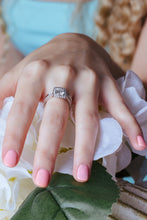 Load image into Gallery viewer, Diamond Halo Engagement Ring