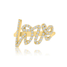 Load image into Gallery viewer, Diamond Love Ring