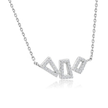 Load image into Gallery viewer, Trapezoid Diamond Necklace