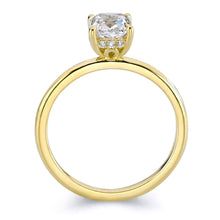 Load image into Gallery viewer, Hidden Halo Engagement Ring.