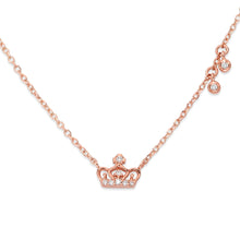 Load image into Gallery viewer, Mini Crown Diamond Necklace