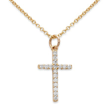 Load image into Gallery viewer, Mini Cross Necklace