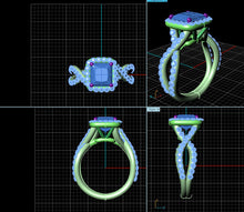 Load image into Gallery viewer, Diamond Engagement Ring