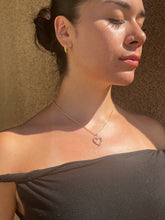 Load image into Gallery viewer, Intertwined Diamond Heart Pendant
