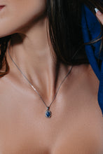 Load image into Gallery viewer, Purple Sapphire &amp; Diamond Necklace
