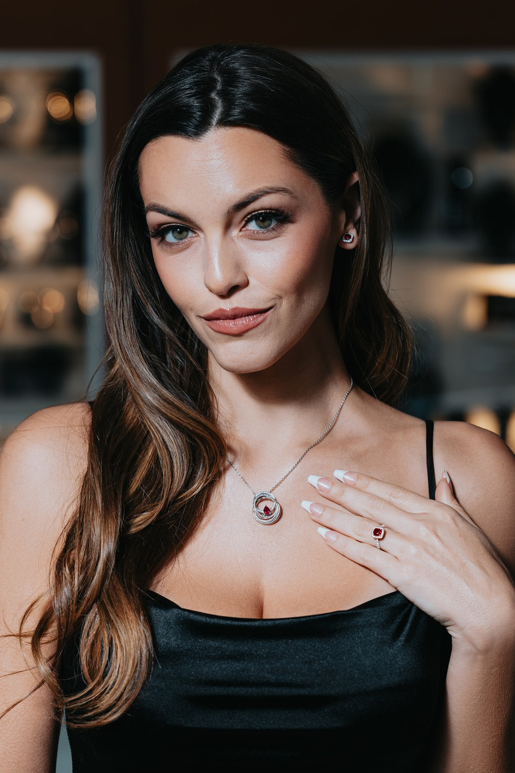 Circle Of Life Diamond Necklace