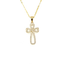 Load image into Gallery viewer, Infinity Cross Pendant
