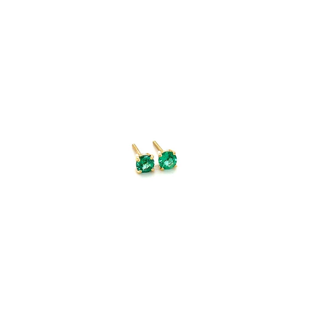 Emerald Studs