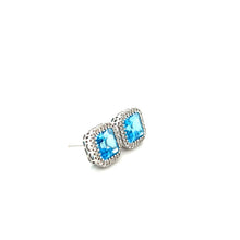 Load image into Gallery viewer, Topaz And Diamond Studs
