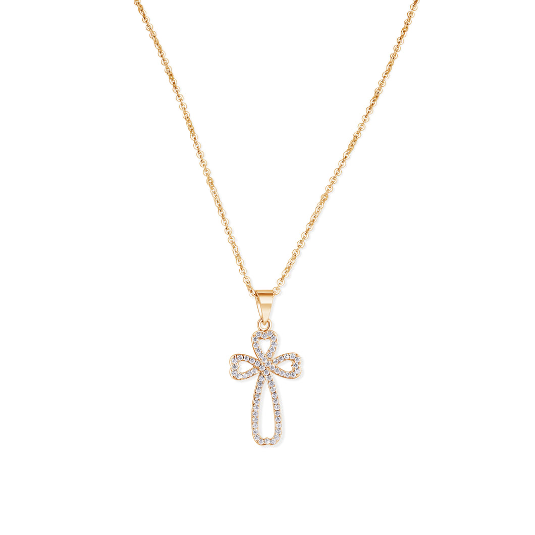 Infinity Cross Pendant