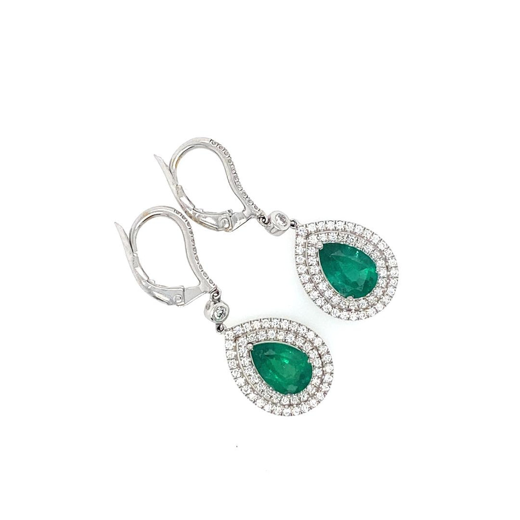 Zambian Emerald Earring