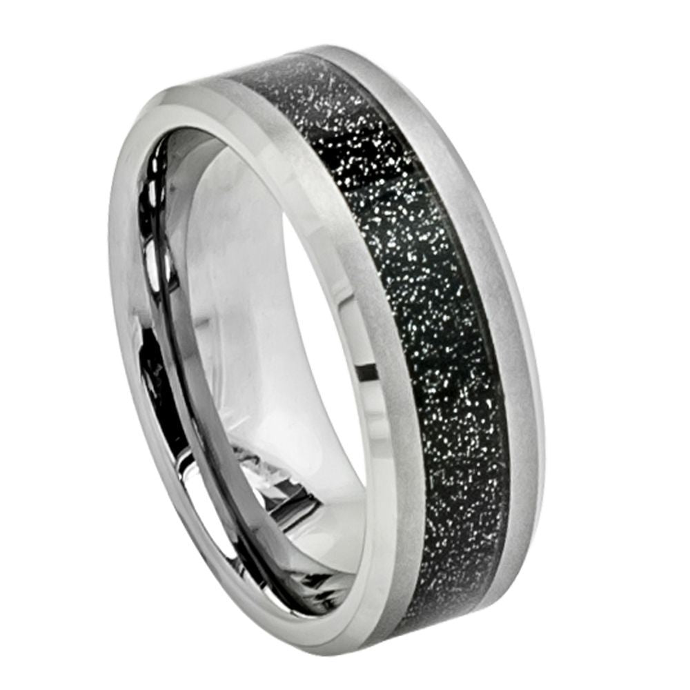 Tungsten Carbide With Carbon Fiber Inlay