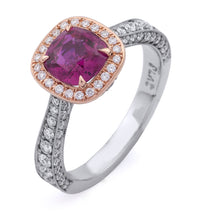 Load image into Gallery viewer, Diamond &amp; Ruby Ring
