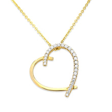 Load image into Gallery viewer, Diamond Heart Pendant

