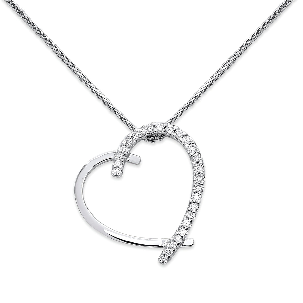 Diamond Heart Pendant