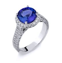 Load image into Gallery viewer, Tanzanite Diamond Ring
