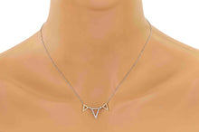 Load image into Gallery viewer, Triangle Diamond Necklace
