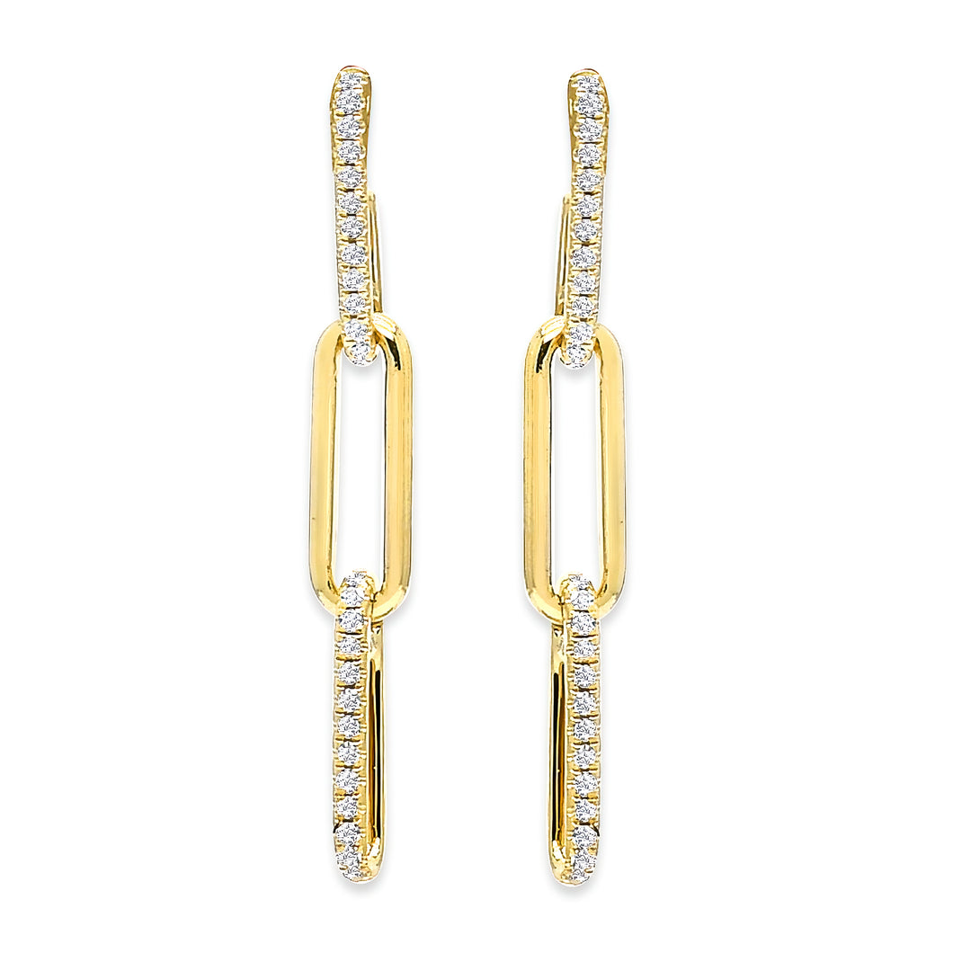 Staple Diamond Earrings