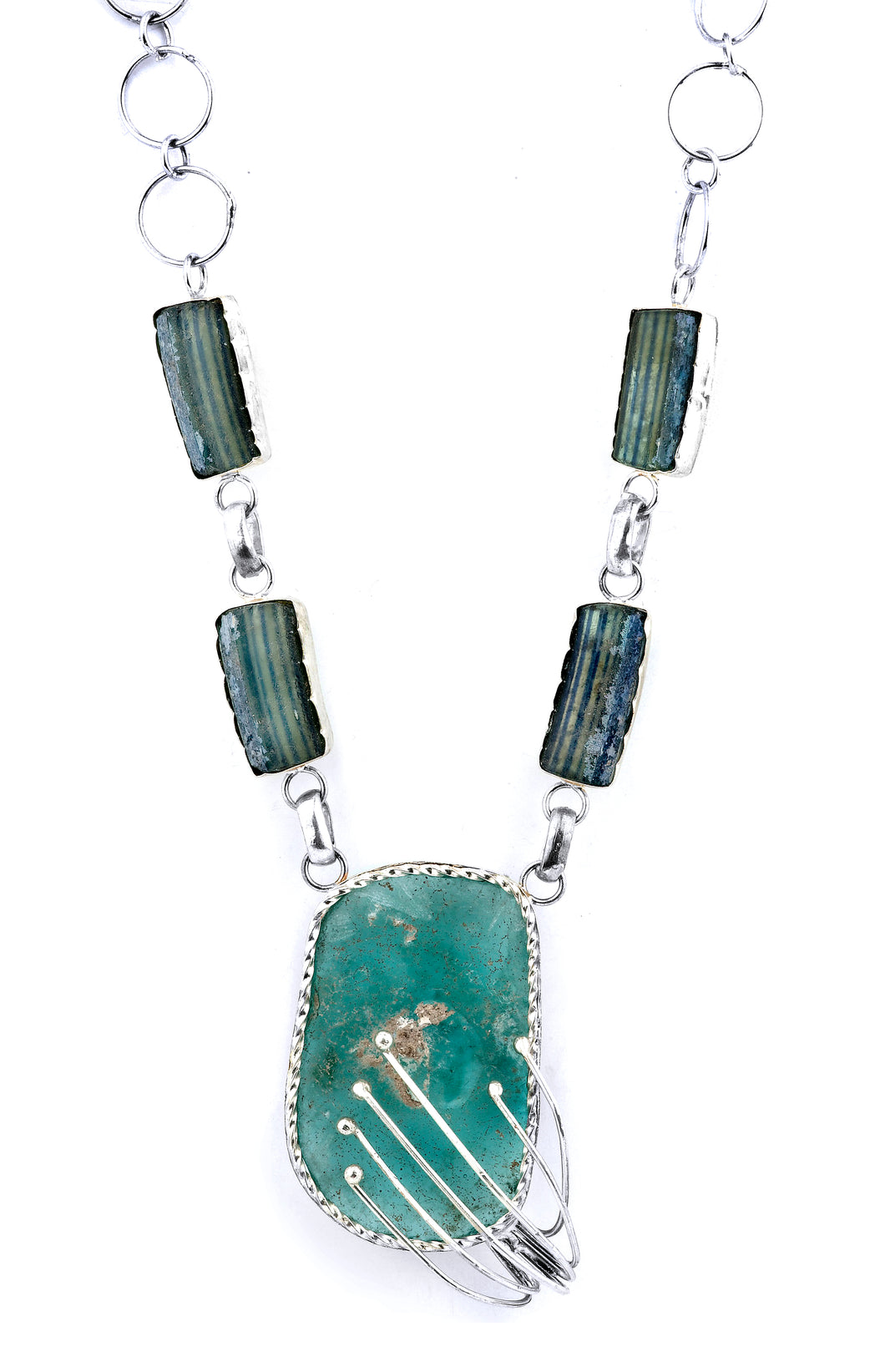 Roman Glass Necklace