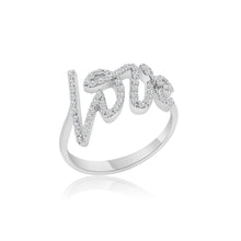 Load image into Gallery viewer, Diamond Love Ring
