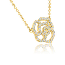 Load image into Gallery viewer, Rose Diamond Necklace
