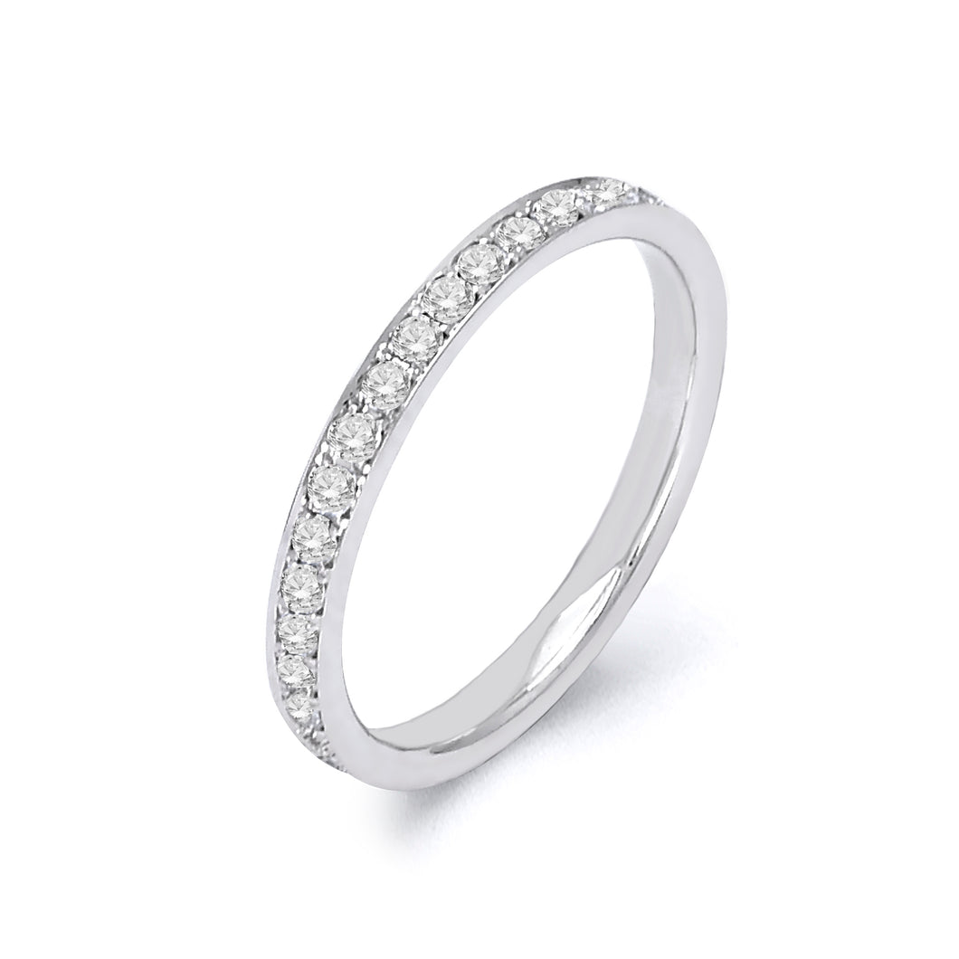 Pave Diamond Band