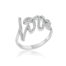 Load image into Gallery viewer, Diamond Love Ring
