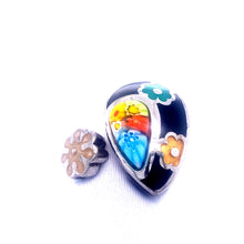 Load image into Gallery viewer, Murano Glass Toi Et Moi Open Ring
