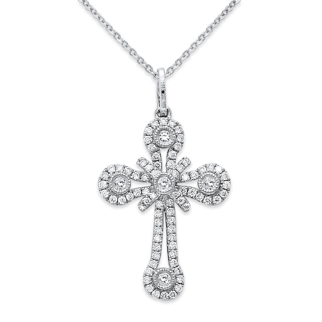 Diamond Cross Necklace